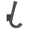 National Hardware National Hardware Powell Medium Matte Black Aluminum 4-15/16 in. L Angled Hook 60 lb 1 pk N337-912 - alternate 4
